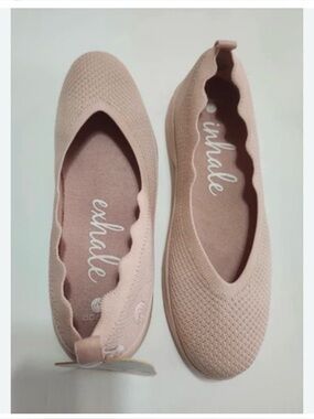 Apana Knit Ballet Flats - Light Pink